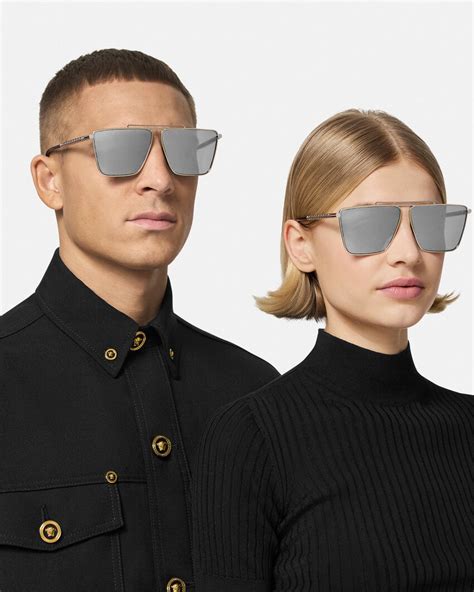 versace signature greca sunglasses|Versace sunglasses price.